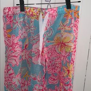 Lilly Pulitzer Large PJ pants